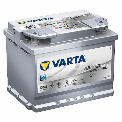 VARTA Silver Dynamic  AGM  60 а/ч (обр.пол.) (560901)