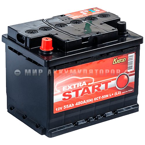 EXTRA START 6СТ-55 п.п. EXTRA START 6СТ-55 п.п.
