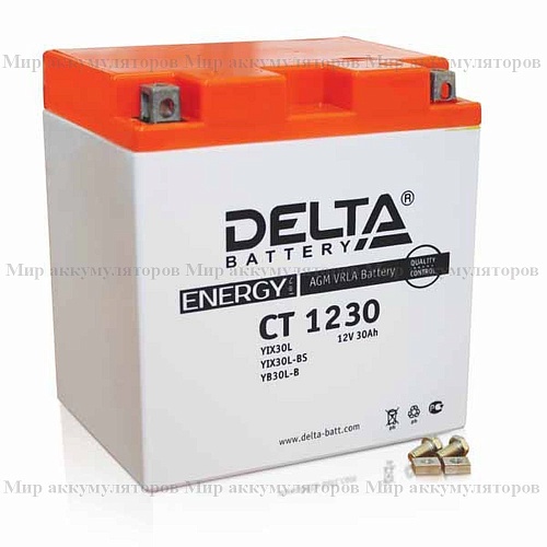 Delta CT1230 12В 30Ач