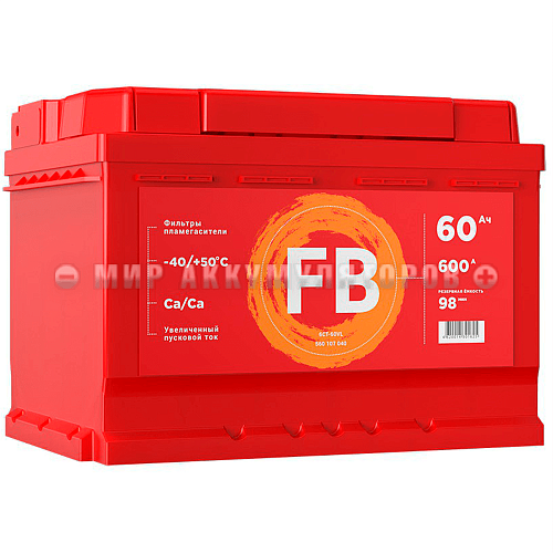 FB 6СТ-60 п.п.