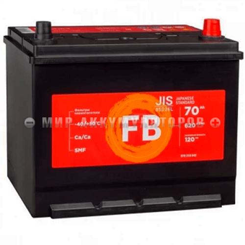FB (JIS) 6СТ-70 о.п. Азия