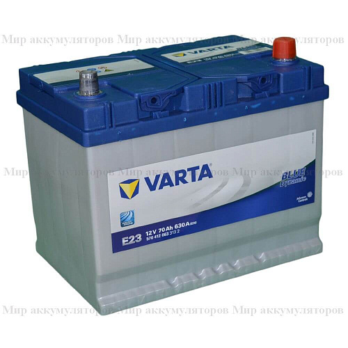 VARTA Blue Dynamic 70 а/ч (обр.пол.) (570 412) Asia (толс.кл.) VARTA Blue Dynamic 70 а/ч (обр.пол.) (570 412) Asia (толс.кл.)