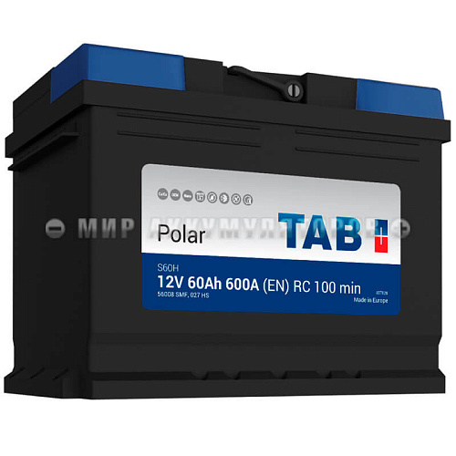 TAB POLAR 6СТ-60 оп TAB POLAR 6СТ-60 оп
