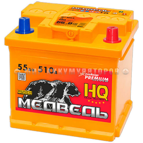 Медведь SILVER 6СТ-55 о.п. VLA (L1/510EN) 4607175652537